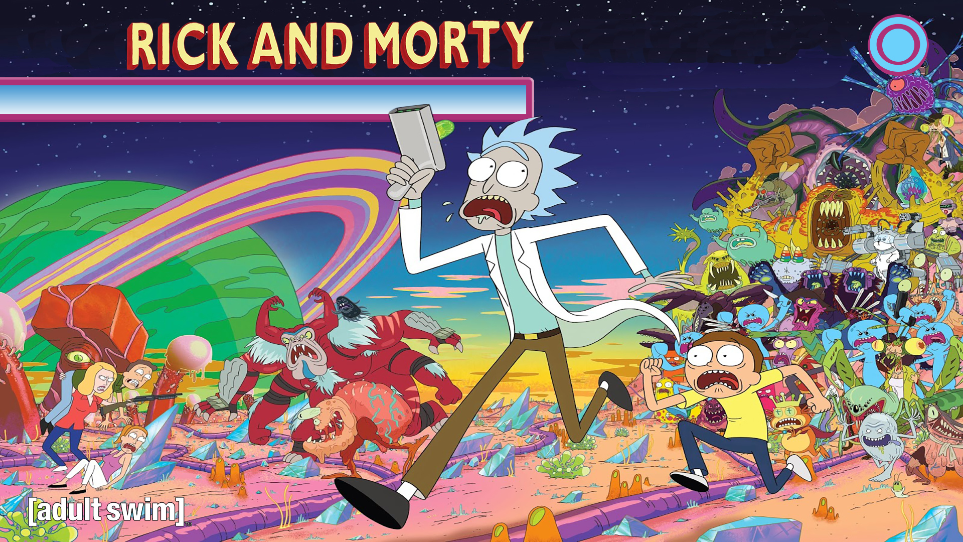 Rick and Morty фон