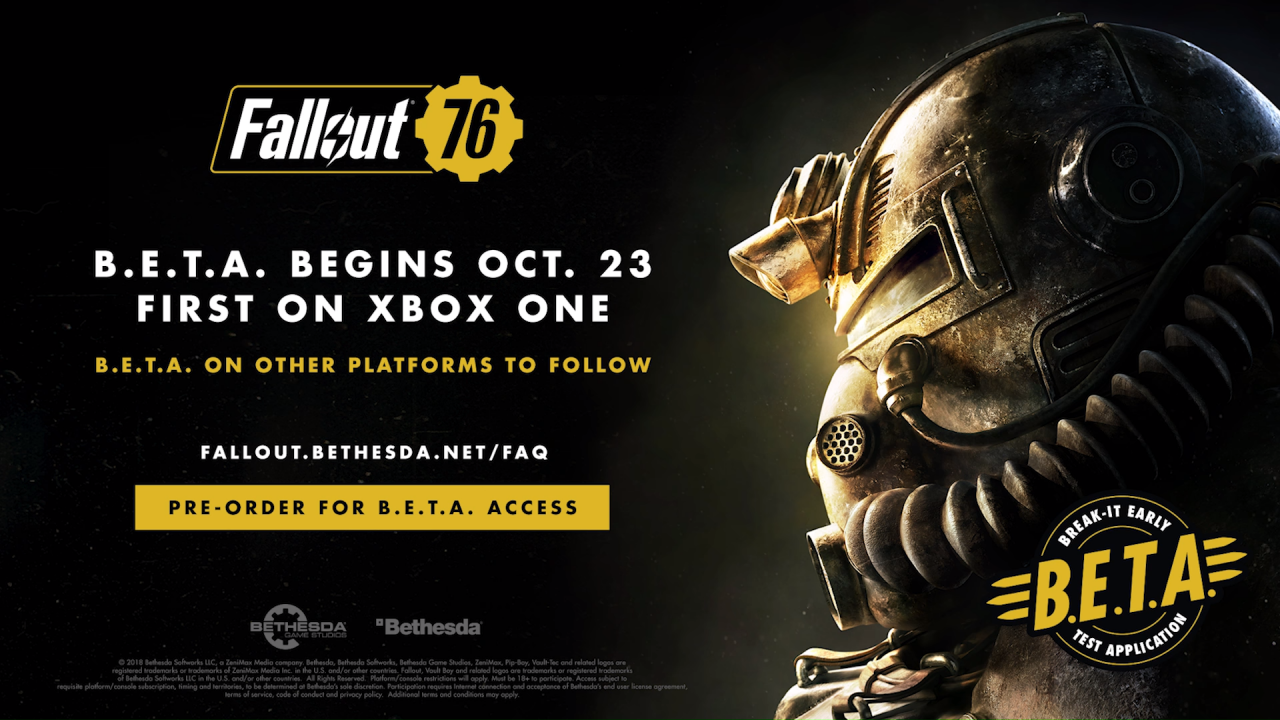 Fallout 76 B.E.T.A
