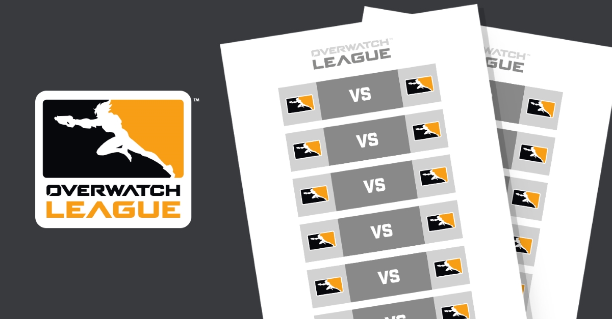 Overwatch League 2019 Regular Season Schedule Revealed