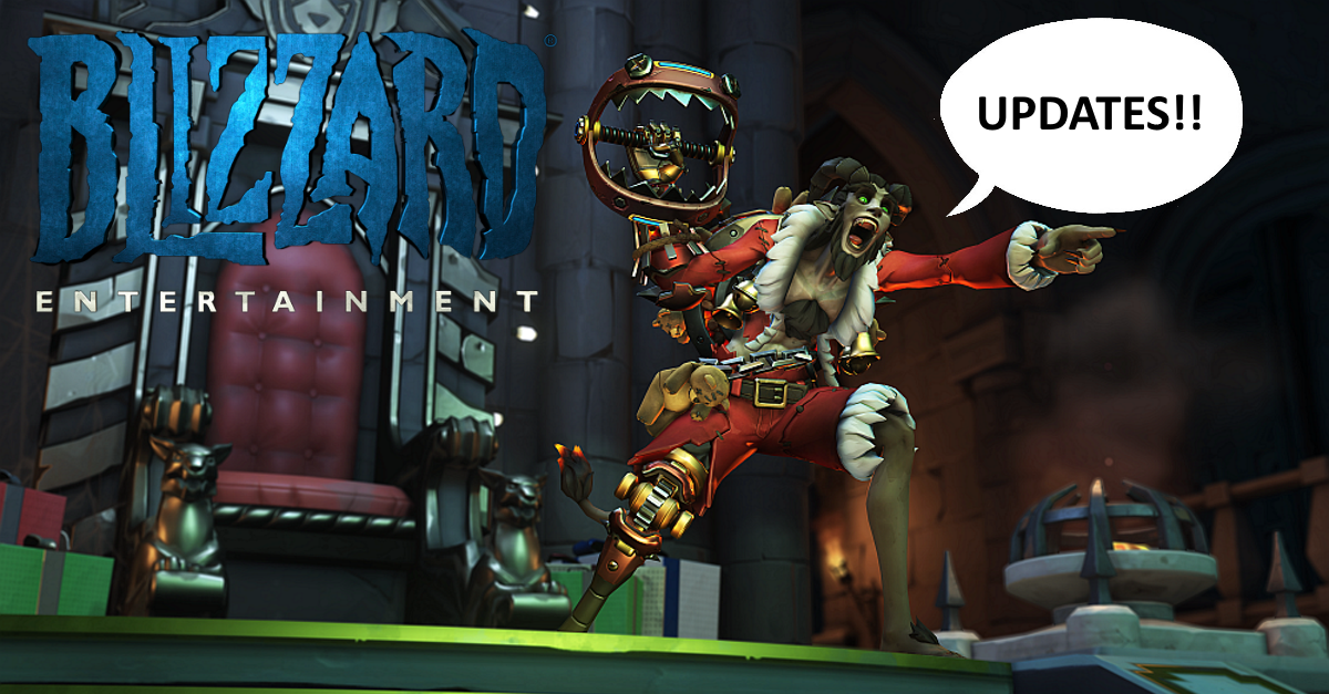 Blizzard Entertainment December Game Updates!