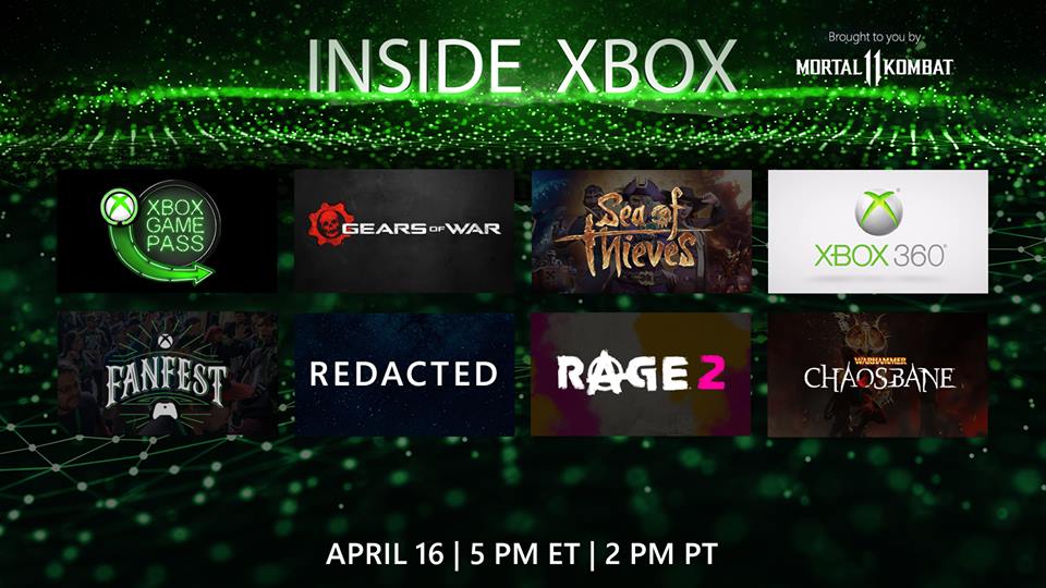 Inside Xbox April