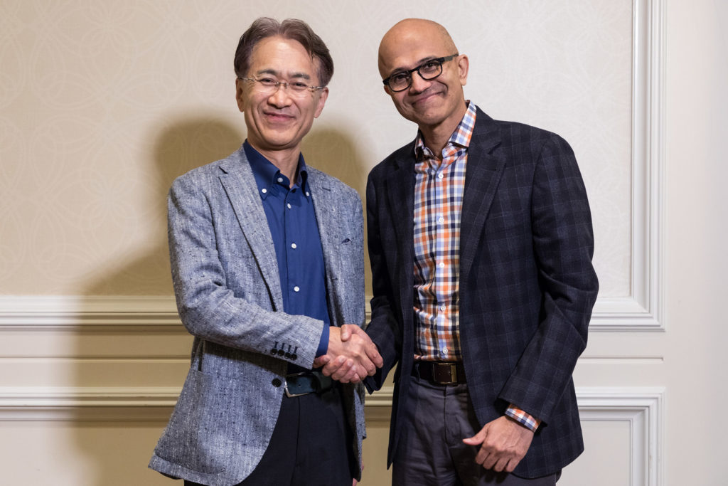 Microsoft and Sony