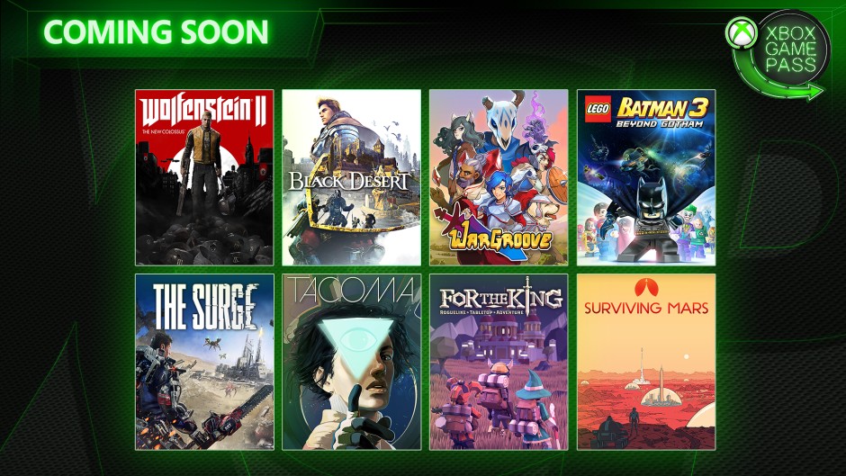 Xbox Game Pass May 2019