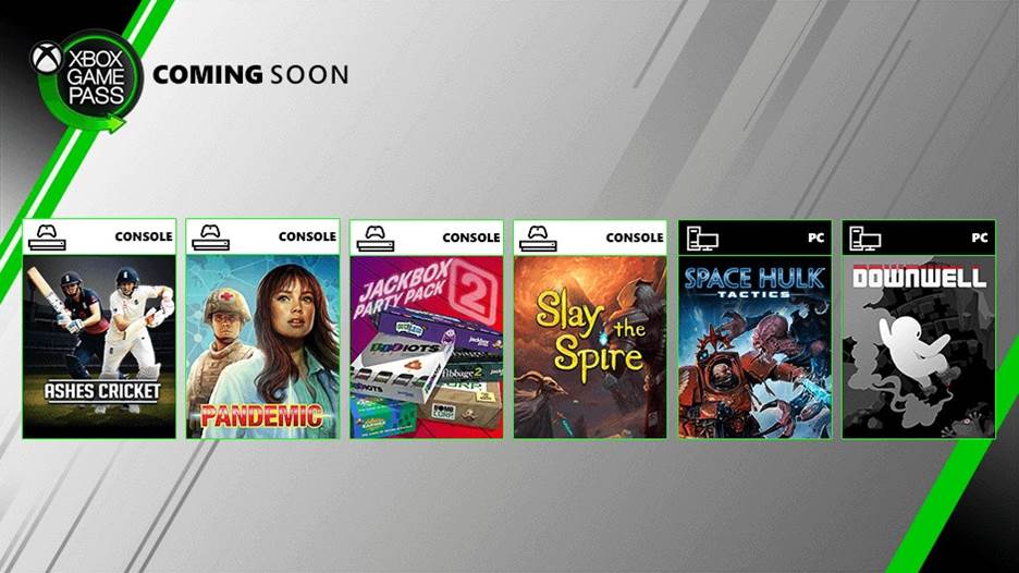 August Xbox Game Pass
