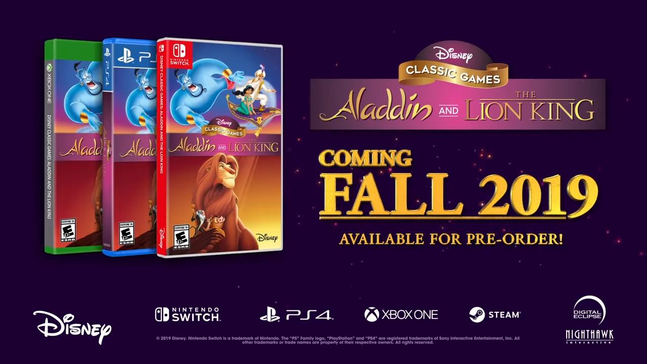 Disney Classic Games: Aladdin and The Lion King