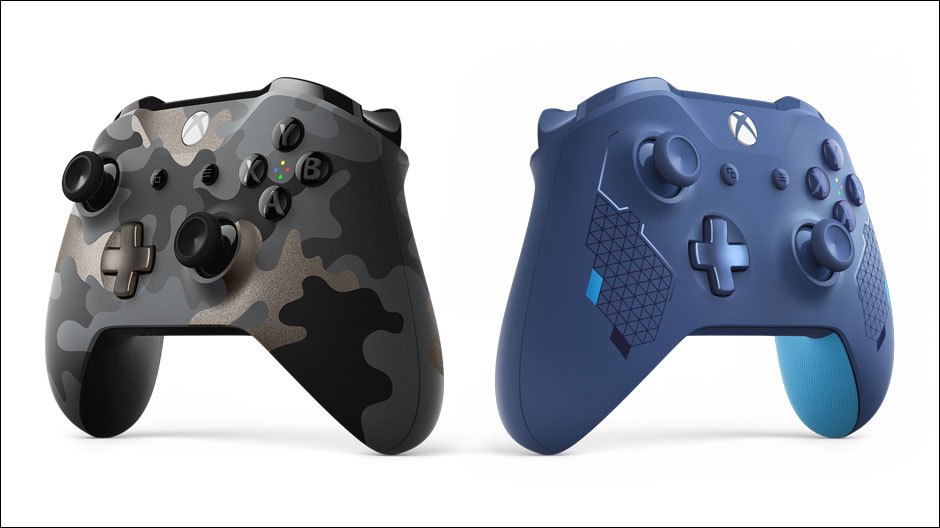 Xbox Night Ops Camo & Sports Blue