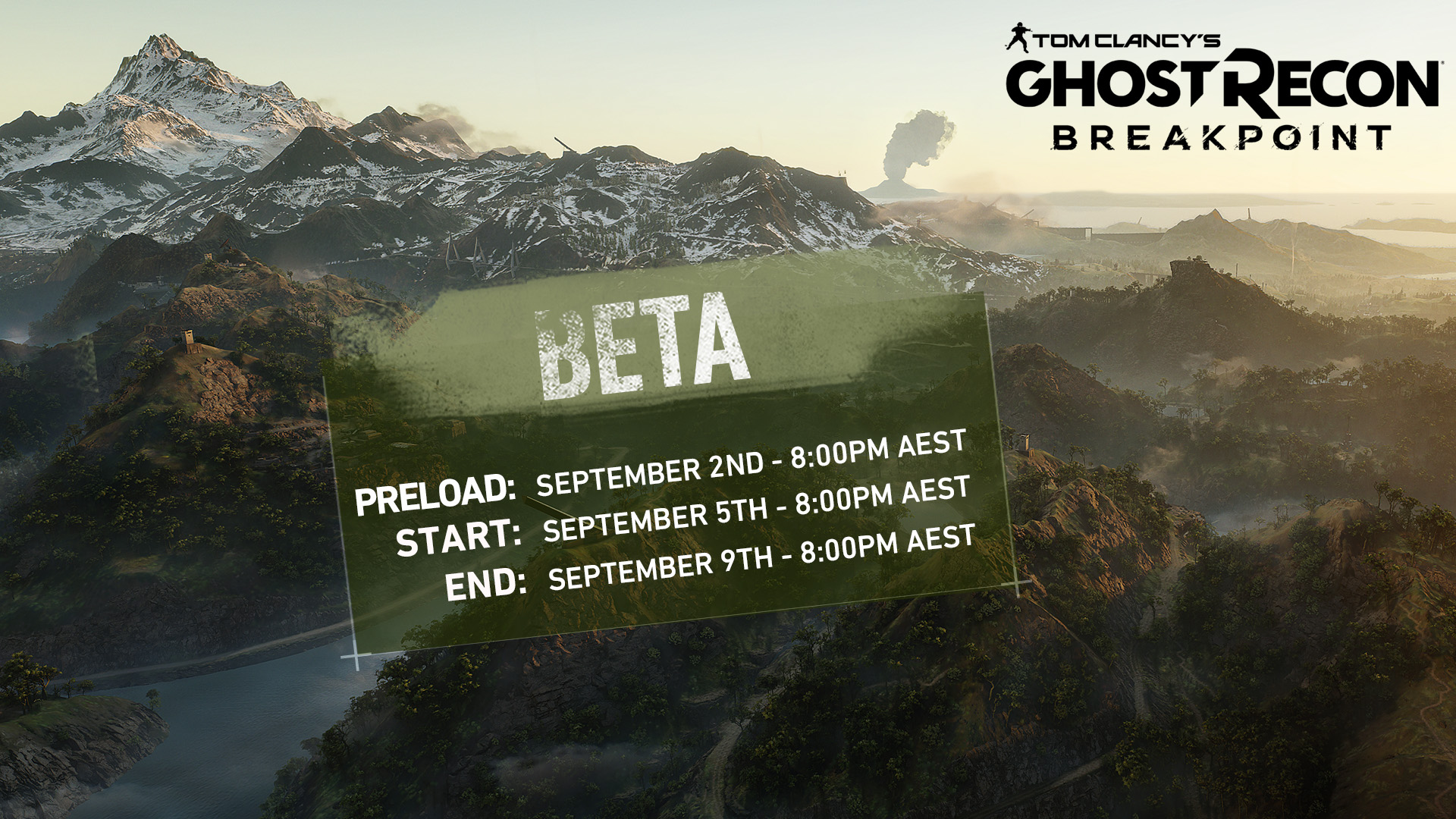 Ghost Recon Breakpoint Closed Beta Year 1 Post Launch