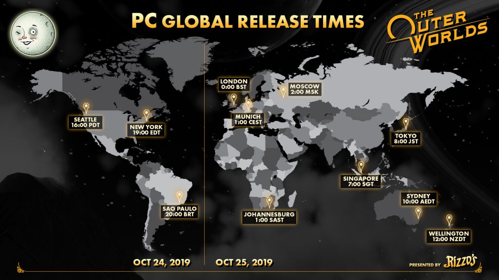 The Outer Worlds Launch