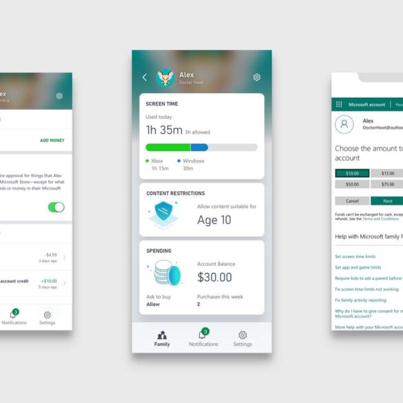 Family Settings App
