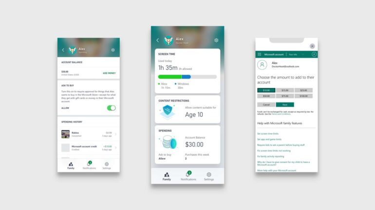 Family Settings App